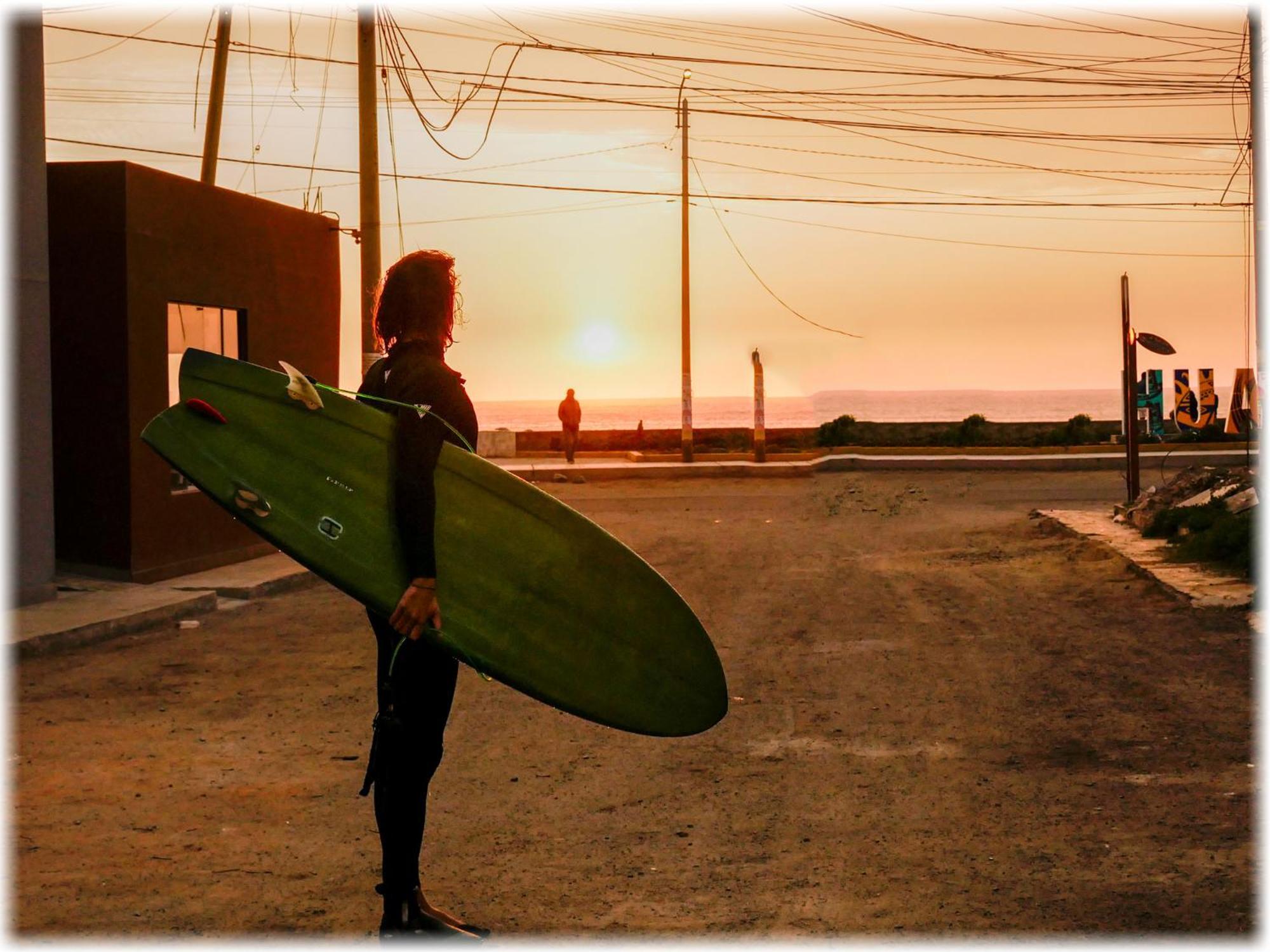 Atma Hostel & Yoga Huanchaco Bagian luar foto